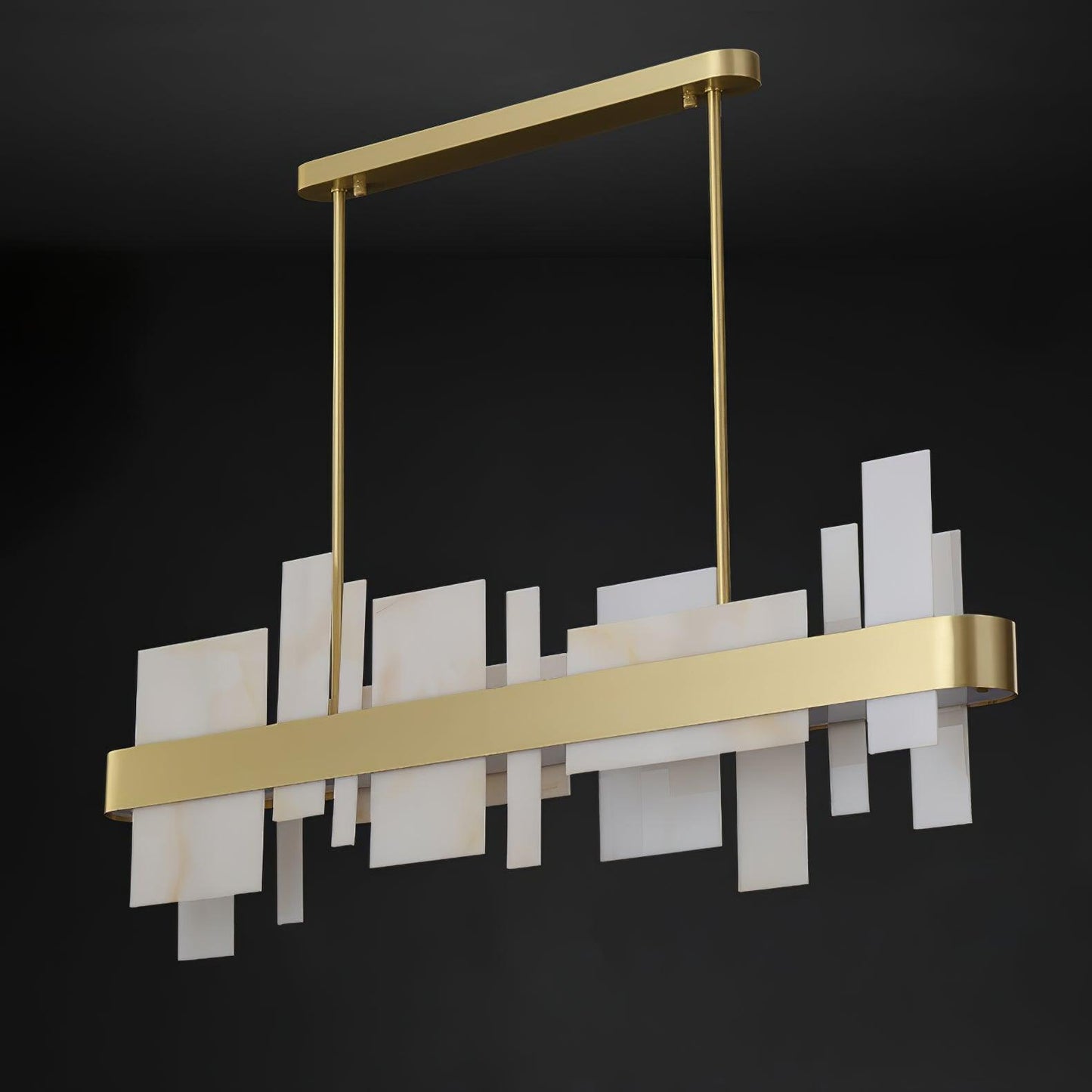 Amelie Chandelier - Elegant Crystal Design with Adjustable Height & LE