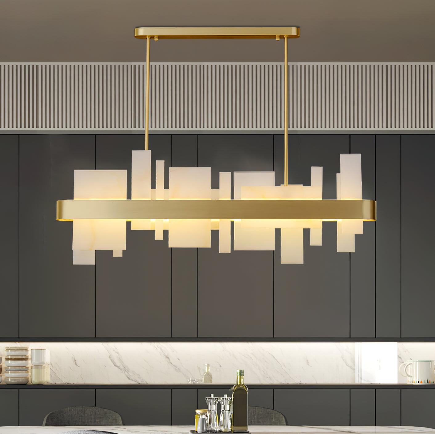 Amelie Chandelier - Elegant Crystal Design with Adjustable Height & LE