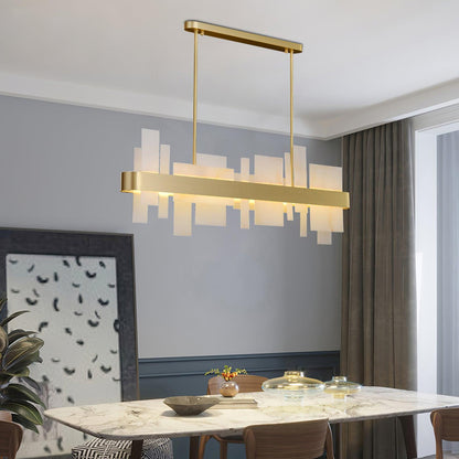 Amelie Chandelier - Elegant Crystal Design with Adjustable Height & LE