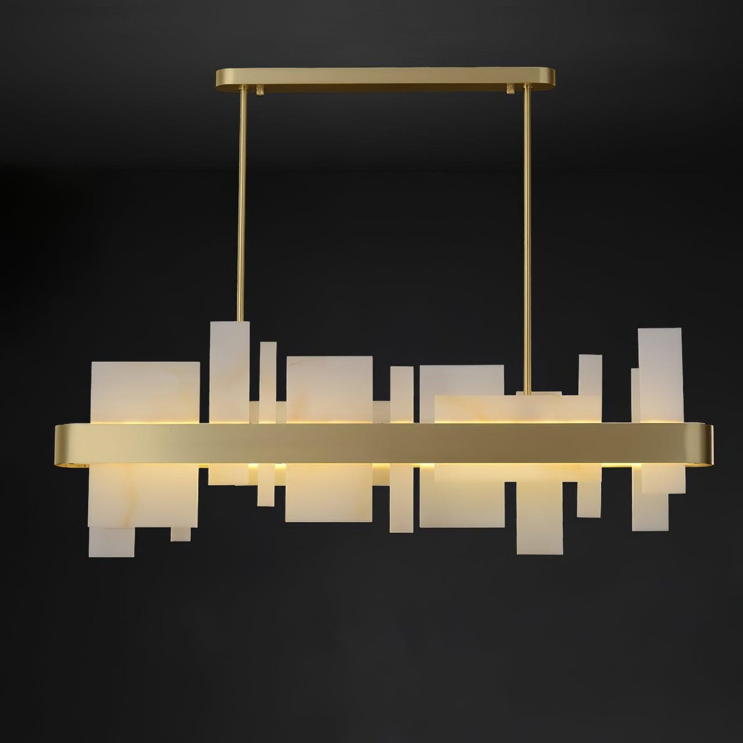 Amelie Chandelier - Elegant Crystal Design with Adjustable Height & LE