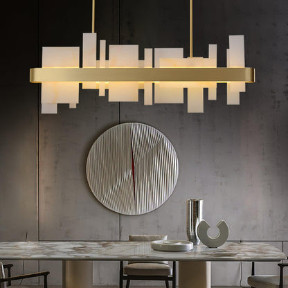 Amelie Chandelier - Elegant Crystal Design with Adjustable Height & LE