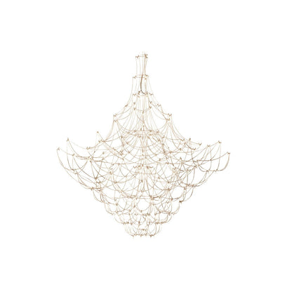 Amos Group Modern Chandelier - Adjustable Height, Energy Efficient Lig
