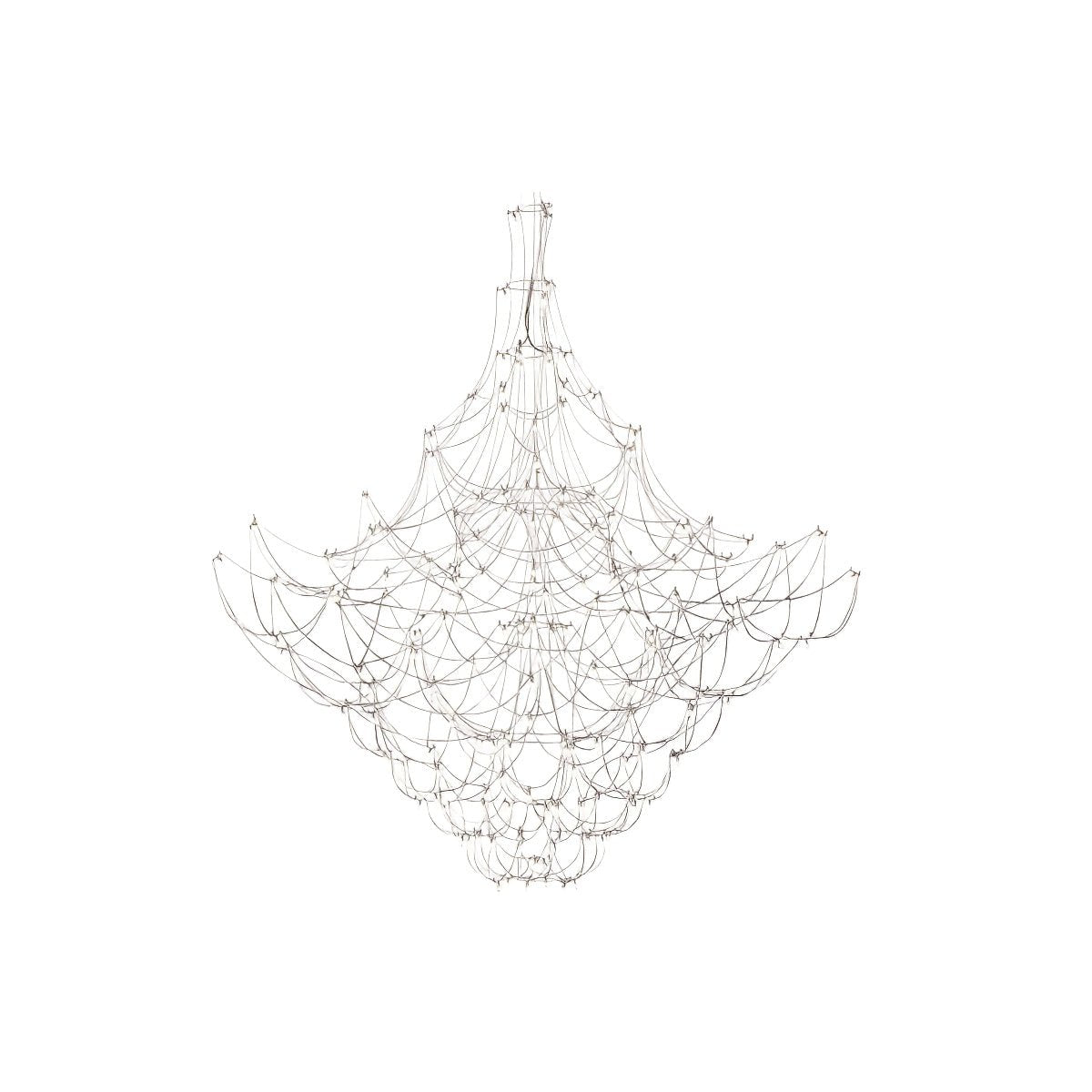 Amos Group Modern Chandelier - Adjustable Height, Energy Efficient Lig