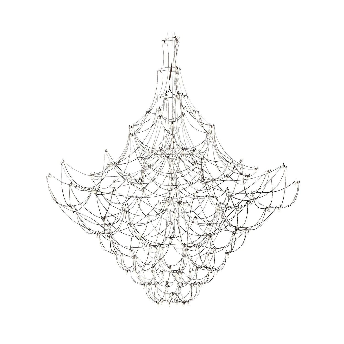 Amos Group Modern Chandelier - Adjustable Height, Energy Efficient Lig