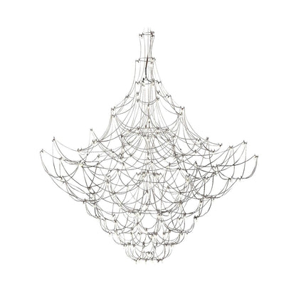 Amos Group Modern Chandelier - Adjustable Height, Energy Efficient Lig