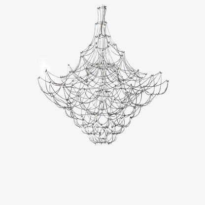 Amos Group Modern Chandelier - Adjustable Height, Energy Efficient Lig