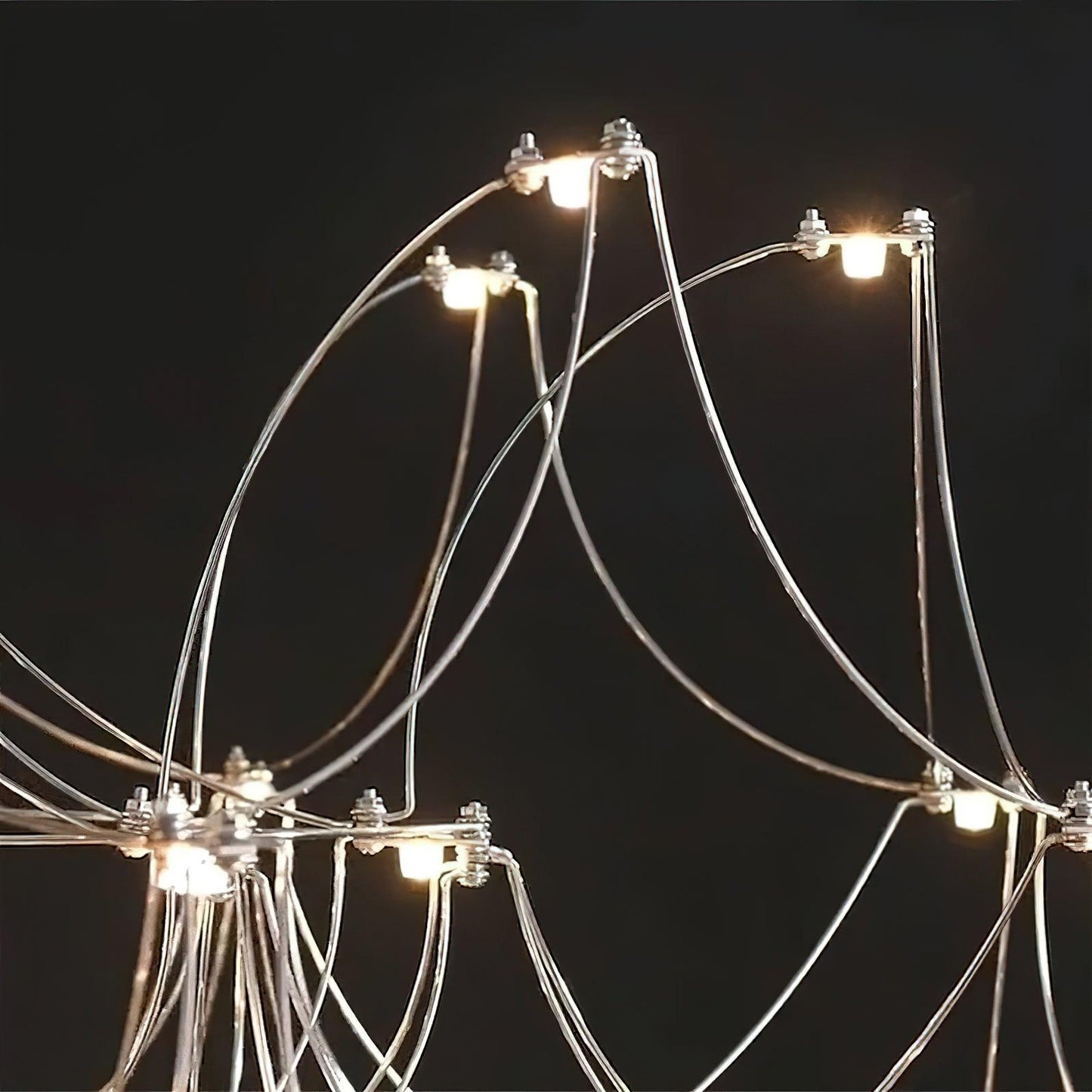 Amos Group Modern Chandelier - Adjustable Height, Energy Efficient Lig