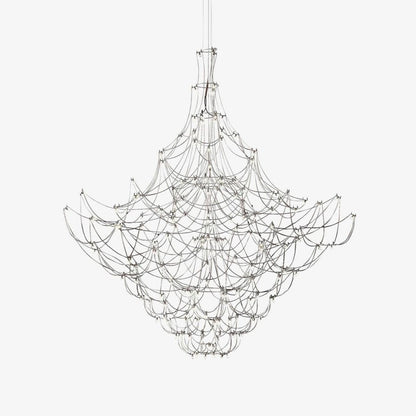 Amos Group Modern Chandelier - Adjustable Height, Energy Efficient Lig