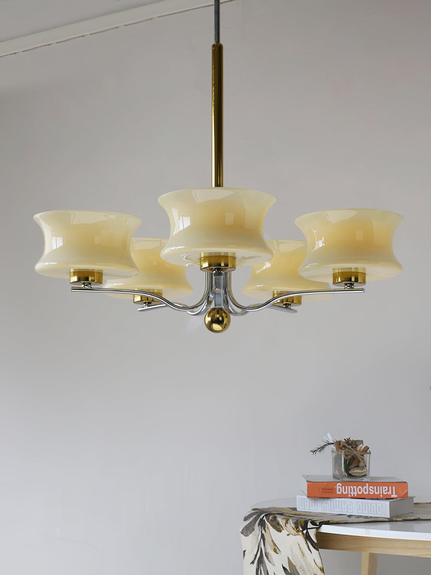 Anath Chandelier - Elegant Lighting Fixture with Adjustable Brightness