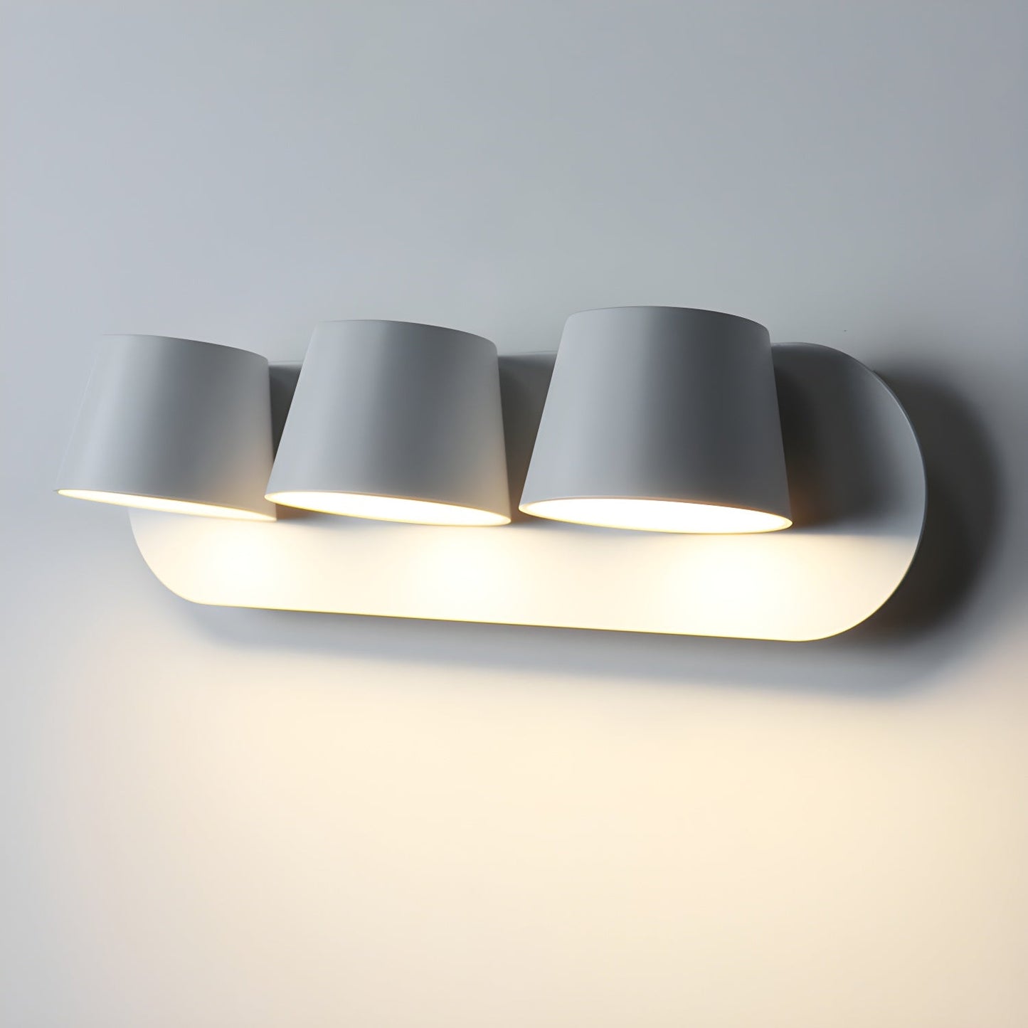 Angle Adjustable Plug-in Wall Lamp with Dimmable LED and Modern Design