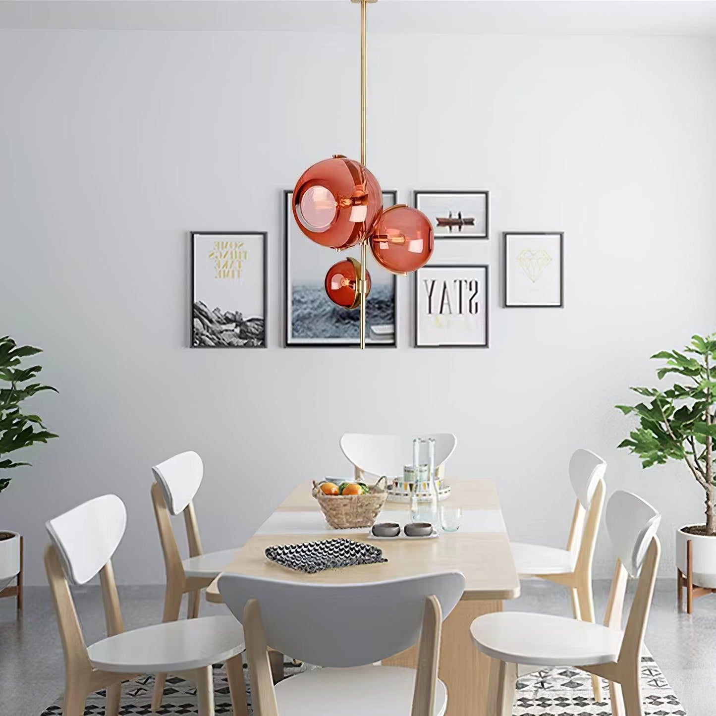 Elegant Crystal Droplet Chandelier with Adjustable Height & LED Lights