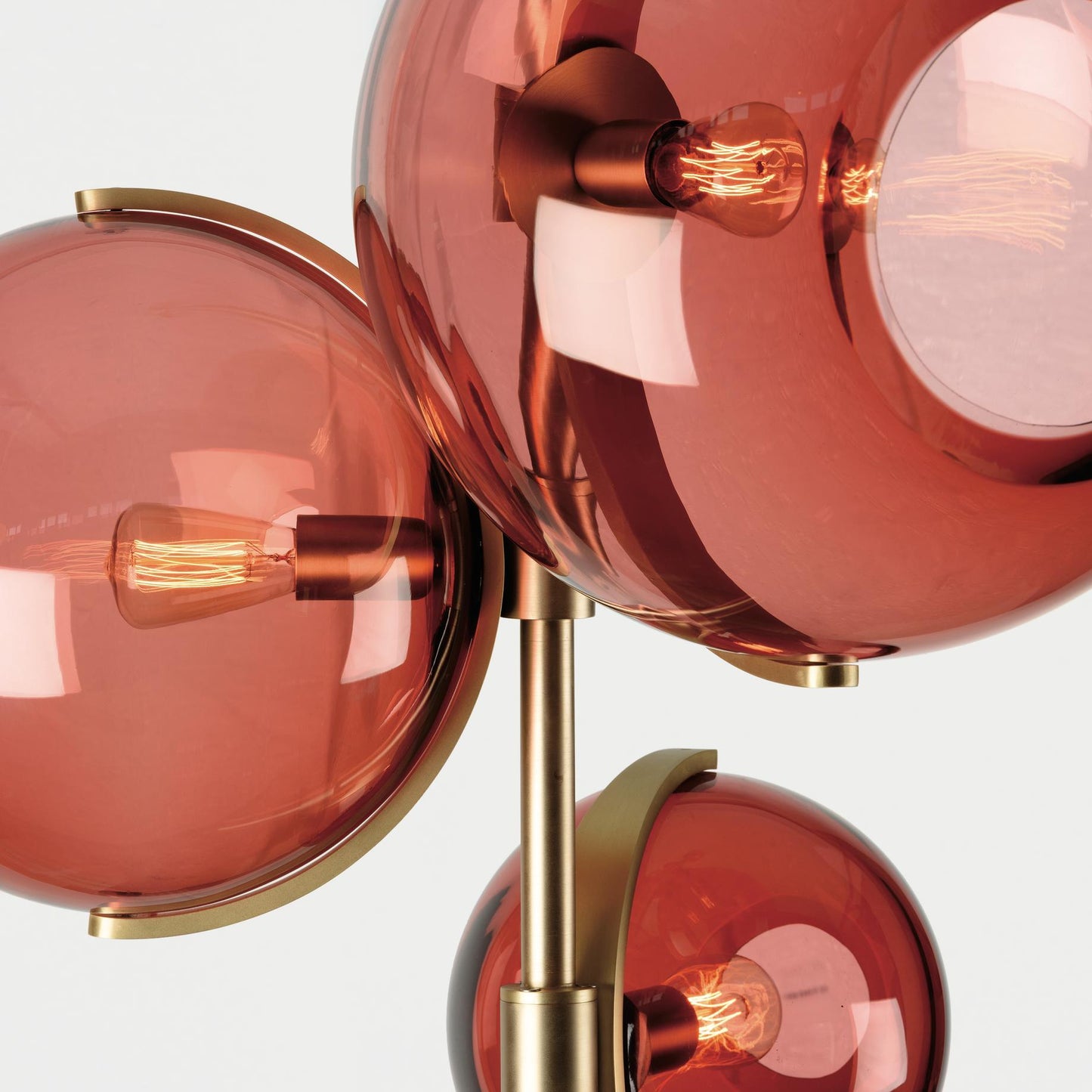 Elegant Crystal Droplet Chandelier with Adjustable Height & LED Lights