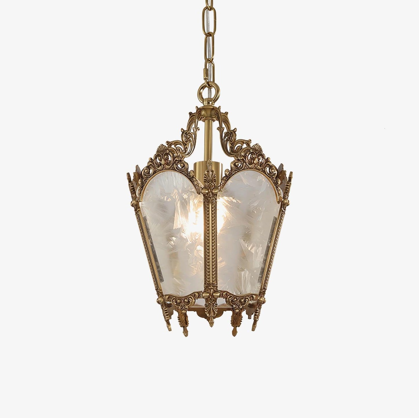 Antique Empire Pendant Lamp - Vintage Design, Adjustable Height