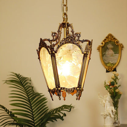 Antique Empire Pendant Lamp - Vintage Design, Adjustable Height