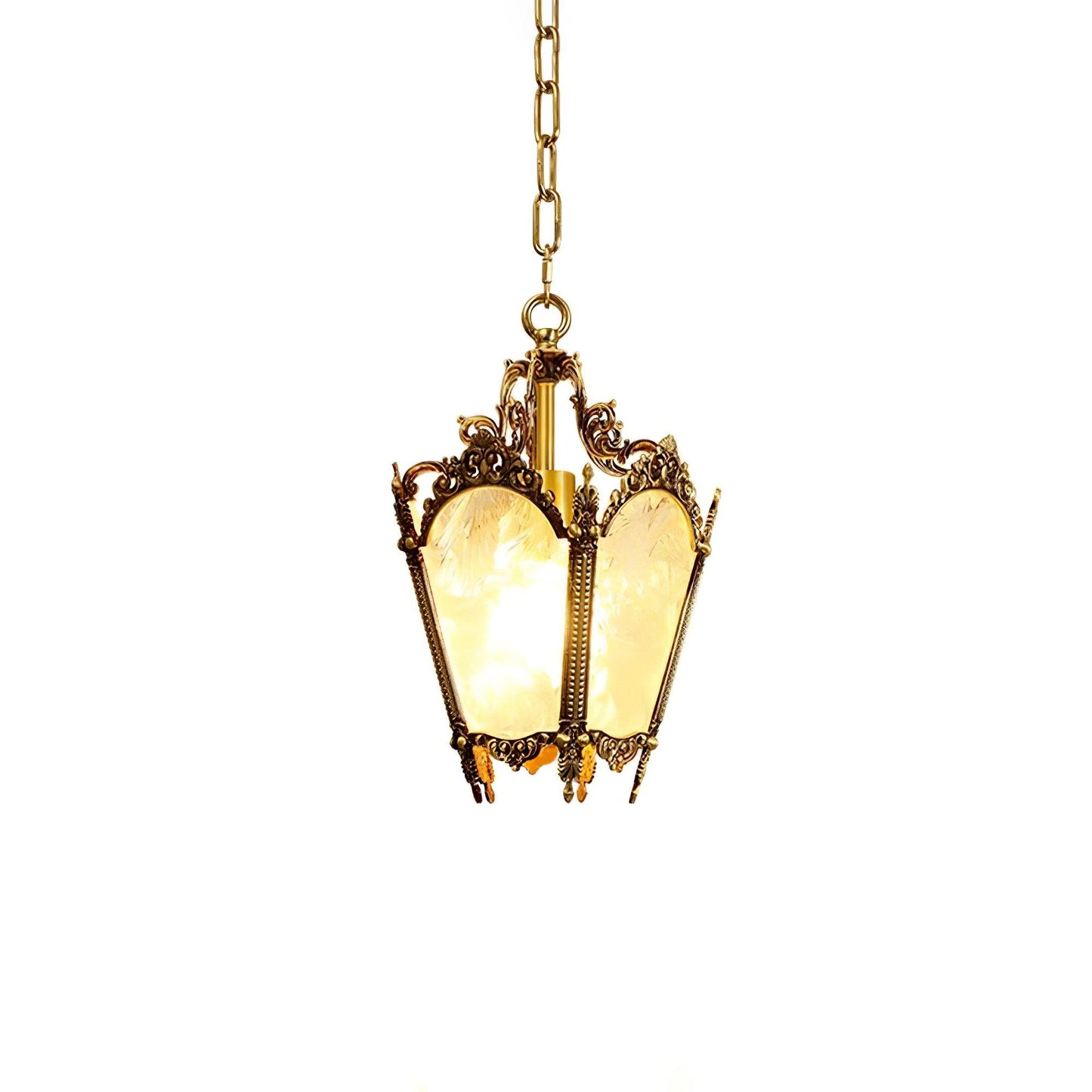 Antique Empire Pendant Lamp - Vintage Design, Adjustable Height