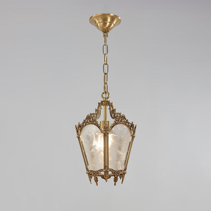 Antique Empire Pendant Lamp - Vintage Design, Adjustable Height