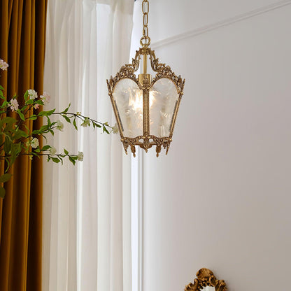 Antique Empire Pendant Lamp - Vintage Design, Adjustable Height