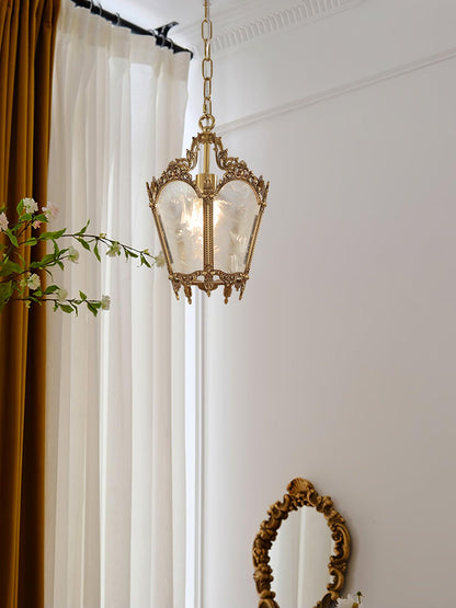 Antique Empire Pendant Lamp - Vintage Design, Adjustable Height
