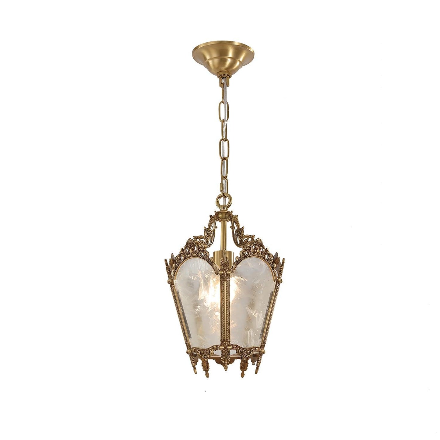 Antique Empire Pendant Lamp - Vintage Design, Adjustable Height