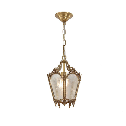 Antique Empire Pendant Lamp - Vintage Design, Adjustable Height