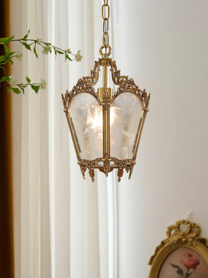 Antique Empire Pendant Lamp - Vintage Design, Adjustable Height