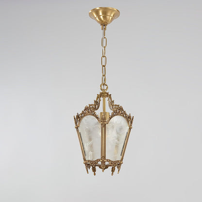 Antique Empire Pendant Lamp - Vintage Design, Adjustable Height