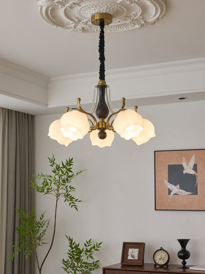 Antonia Chandelier - Elegant Lighting Fixture with Adjustable Arms & C