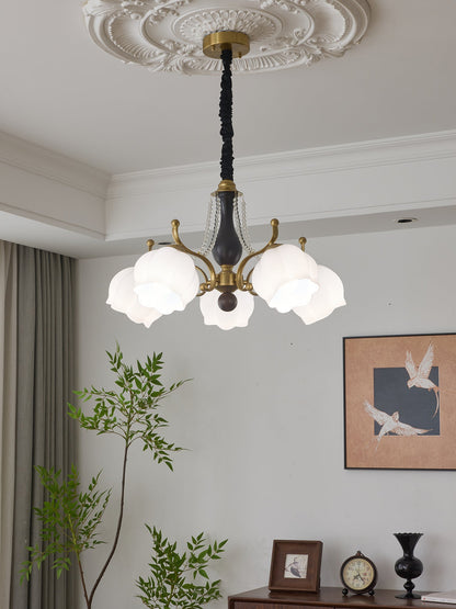 Antonia Chandelier - Elegant Lighting Fixture with Adjustable Arms & C