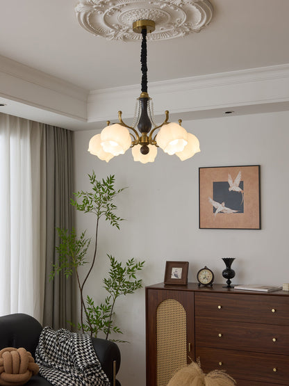 Antonia Chandelier - Elegant Lighting Fixture with Adjustable Arms & C