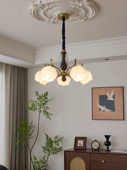 Antonia Chandelier - Elegant Lighting Fixture with Adjustable Arms & C