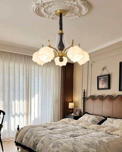 Antonia Chandelier - Elegant Lighting Fixture with Adjustable Arms & C