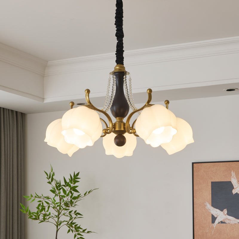 Antonia Chandelier - Elegant Lighting Fixture with Adjustable Arms & C