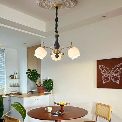 Antonia Chandelier - Elegant Lighting Fixture with Adjustable Arms & C
