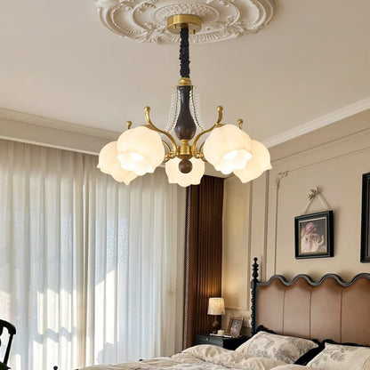 Antonia Chandelier - Elegant Lighting Fixture with Adjustable Arms & C