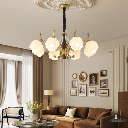 Antonia Chandelier - Elegant Lighting Fixture with Adjustable Arms & C
