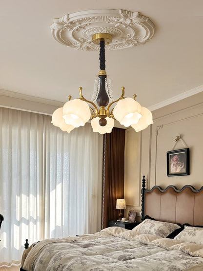 Antonia Chandelier - Elegant Lighting Fixture with Adjustable Arms & C