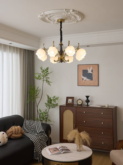 Antonia Chandelier - Elegant Lighting Fixture with Adjustable Arms & C