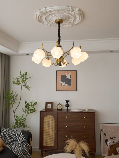 Antonia Chandelier - Elegant Lighting Fixture with Adjustable Arms & C