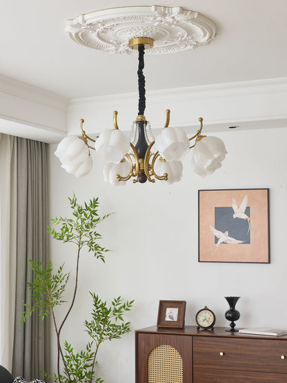 Antonia Chandelier - Elegant Lighting Fixture with Adjustable Arms & C
