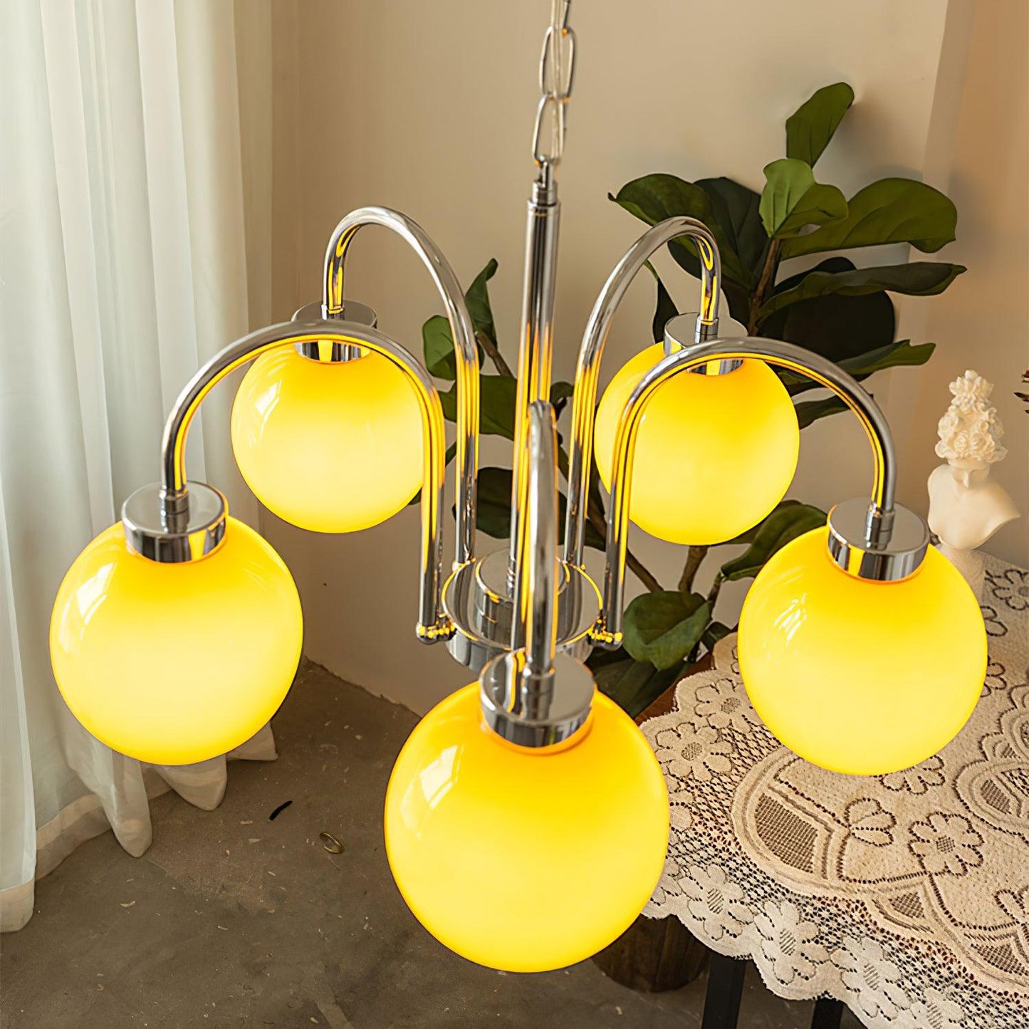 Loa Chandeliers - Elegant Lighting Fixture with Adjustable Brightness