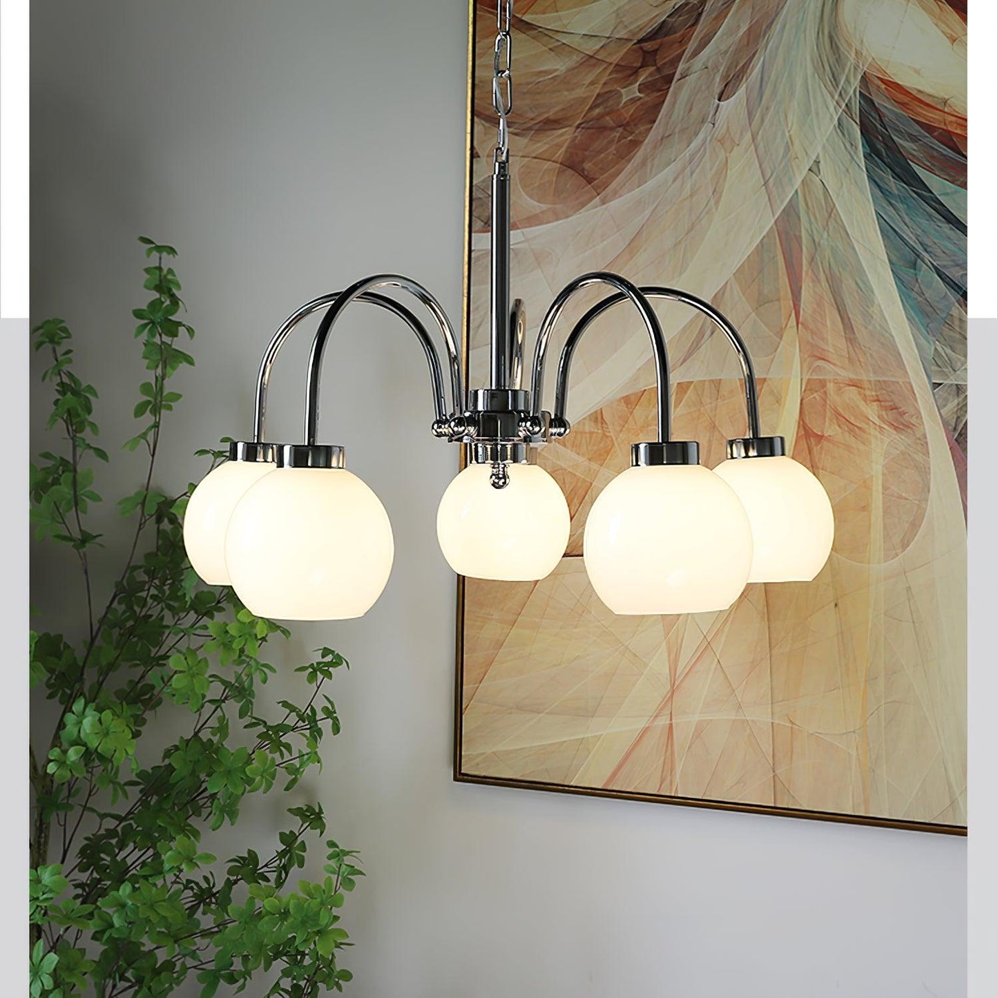 Loa Chandeliers - Elegant Lighting Fixture with Adjustable Brightness
