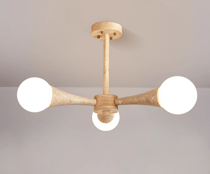 Arbor Travertine Chandelier - Elegant Design with Adjustable Height