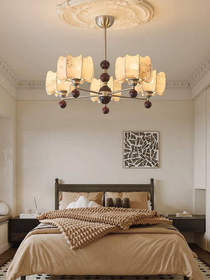 Arboris Floral Chandelier - Elegant Design with Adjustable Height & LE