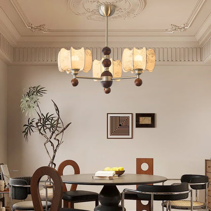 Arboris Floral Chandelier - Elegant Design with Adjustable Height & LE