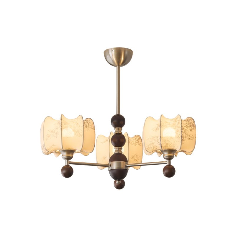 Arboris Floral Chandelier - Elegant Design with Adjustable Height & LE