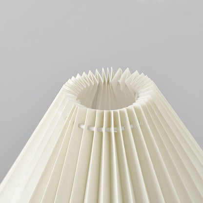 Arched Pleated Table Lamp with Adjustable Brightness and Elegant Desig