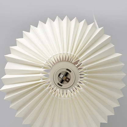 Arched Pleated Table Lamp with Adjustable Brightness and Elegant Desig