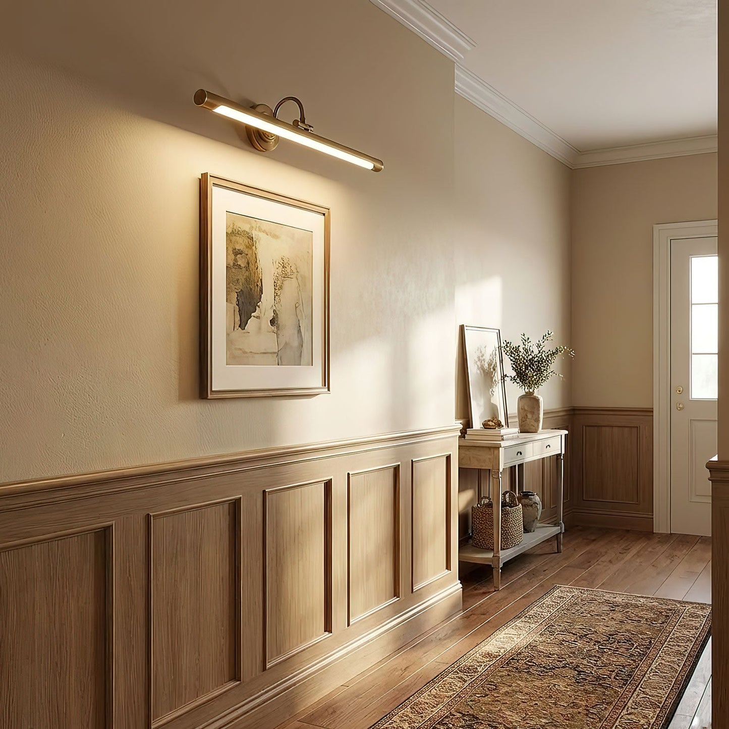 Archer Art Linear Wall Light - Dimmable, Sleek Modern Design