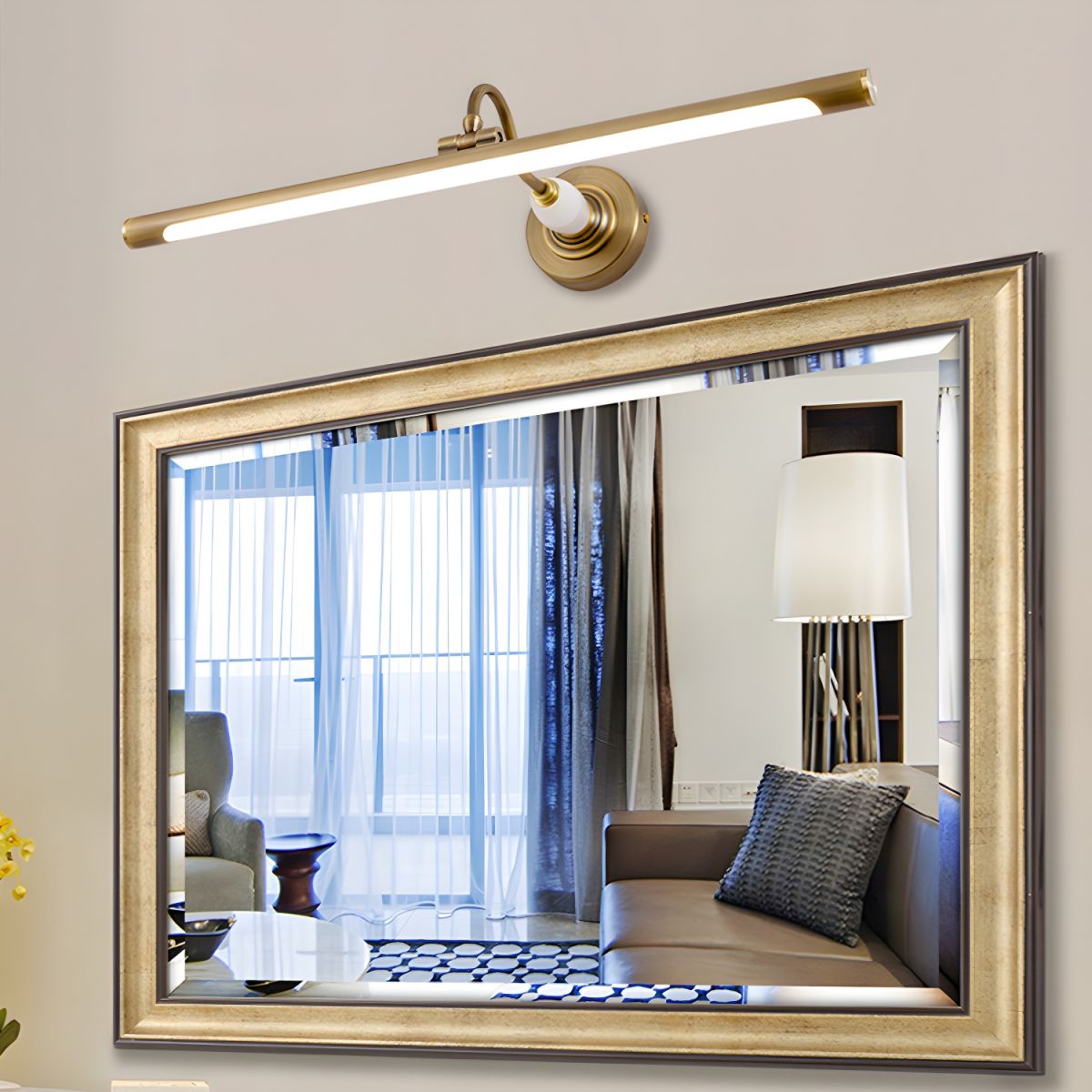 Archer Art Linear Wall Light - Dimmable, Sleek Modern Design