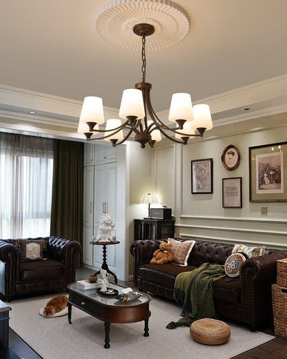 Ardena Classic Chandelier - Elegant Design with Crystal Accents